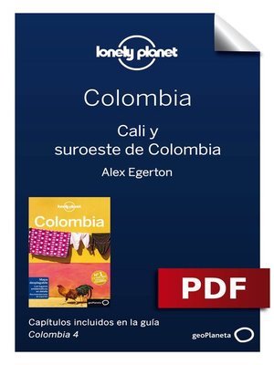 cover image of Colombia 4_7. Cali y suroeste de Colombia